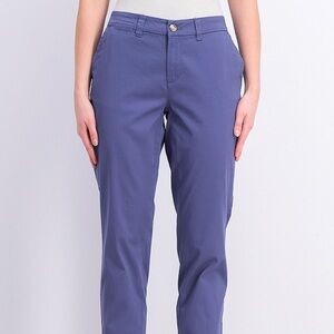 36. Maison Jules Essential Indigo Cuff Ankle Pants